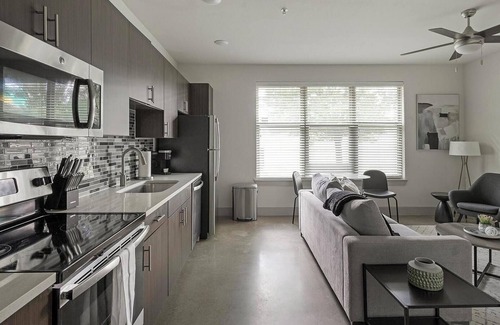 Vickery Meadow Apartment | Landing | Incredible 1BD, Pool, Gym
