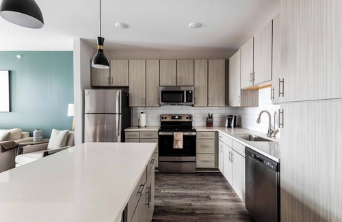 Park Hills Apartment | Landing | Modern 1BD, Yoga Studio, Gym