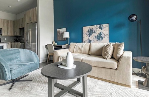 Montopolis Apartment | Landing | Stylish 1BD, Game Room, Courtyard