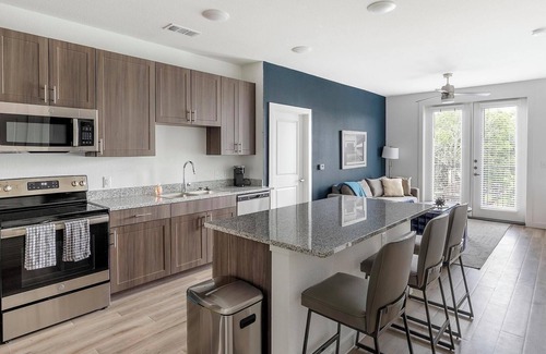 Garland Apartment | Landing | Stylish 2BD, Pool, Clubhouse