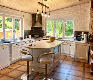 Grand Gueret Ski Chalet | Landscape chalet