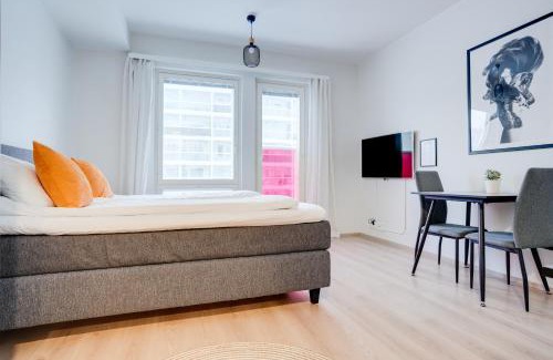 Rovaniemi Apartment | Lapin Loiste 1, Modern studio, Free Parking and Wifi