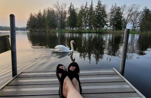 Paw Paw House | Large 1 BR Cottage, KING BED on the Lake