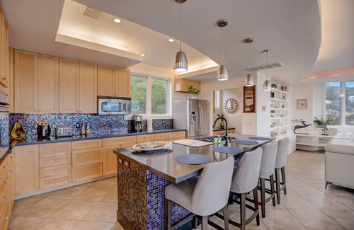 Comanche Trail House | Large 3 Story Home with Panoramic Lake Views, Scenic Balconies, BBQ on the Spacious Deck
