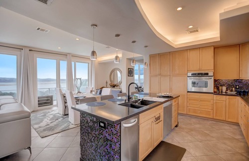 Comanche Trail House | Large 3 Story Home with Panoramic Lake Views, Scenic Balconies, BBQ on the Spacious Deck