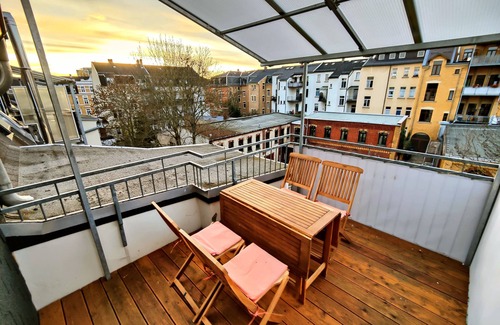 Plauen Apartment | Large accommodation with full equipment on 100sqm