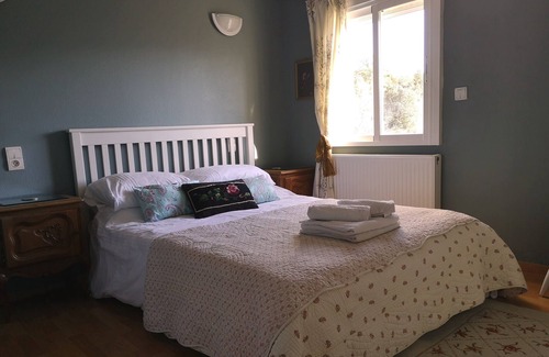 Ginoles Apartment | Large air conditioned two bedroom apartment with garden and stunning views