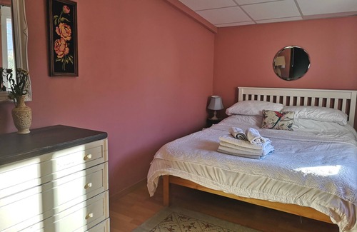 Ginoles Apartment | Large air conditioned two bedroom apartment with garden and stunning views