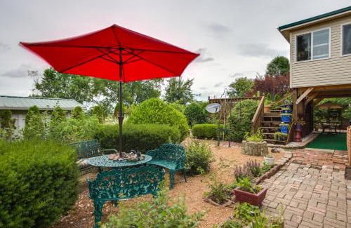 Danville Apartment | Large and Private Guest House Apt with Patio and Views!