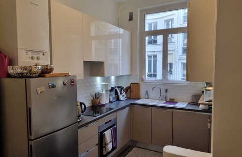 Quartier Saint-Ambroise Apartment | Large and Recently Renovated 2BR in Oberkampf