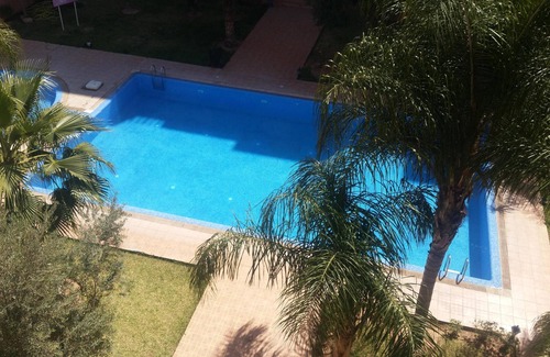 Gueliz Apartment | Large apartment in luxury residence with swimming pool Guéliz