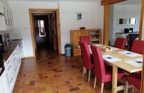 Saint-Pierre-de-Clages Apartment | large apartment, stunning views, swimming pool, big kitchen, 412km of ski slopes