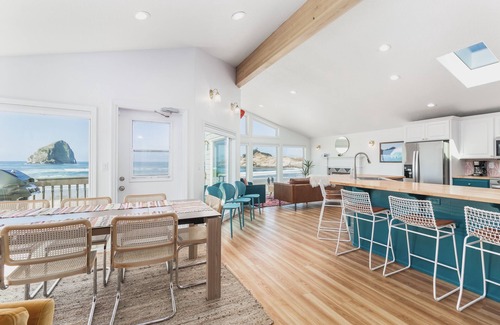 Pacific City House | Large Beachfront Home, Steps to Sand, Amazing Views from the Deck or Inside!