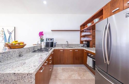 Akumal Condo | Large beachfront penthouse, perfect for families, AC and pool!