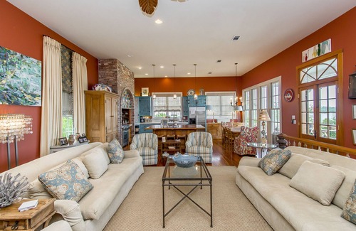 Livonia House | Large Beautiful Home On False River w/Pickleball Court and Heated Cocktail Pool