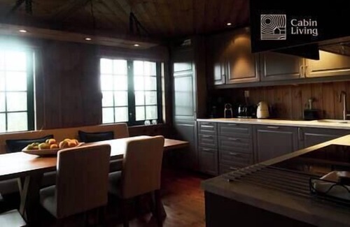 Nes House | Large cabin at Nesfjellet with lovely view, indoor jacuzzi & sauna