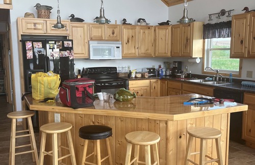 Marshall County Cabin | Large cabin on a private lake. Lots of great fishing lakes in the area.