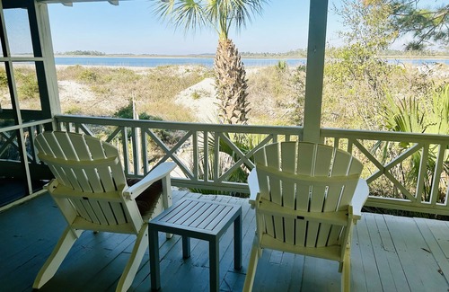 Tybee Island Cottage | Large, Classic Beachfront House with Wrap-Around Porch by Tybee Cottages