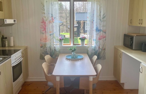 Ambjornarp Cottage | Large cottage by its own lake, sauna, jetty, canoe, etc.
