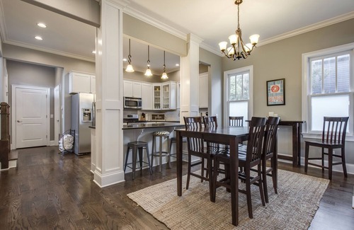 Hope Gardens House | Large Downtown House with Hot Tub & Entertaining Decks