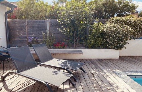 Talence House | Large Echoppe with swimming pool 10 mm from downtown BX, 45 mm from the beach