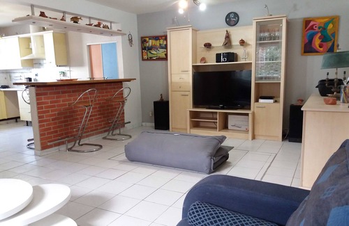 Fort-de-France Apartment | Large F2, fiber, spa, air conditioning, garden, parking