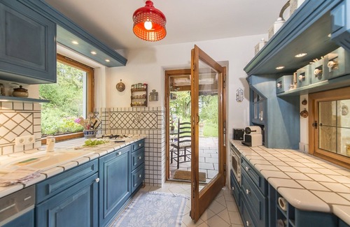 Weidenberg Apartment | Large, fully equipped vacation home (65sqm) with covered terrace and wood-burning stove