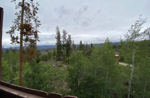 Winter Park Condo | Large Glass Front with Beautiful Mountain Views