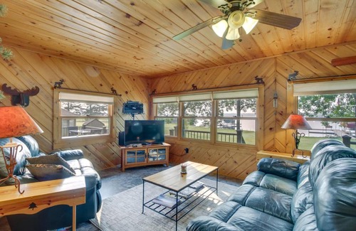 Nisswa House | Large Home on Lake Edward with Deck and Fire Pit!