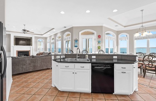 Ocean Isle Beach House | Large Home with Beach Views and Pool and elevator