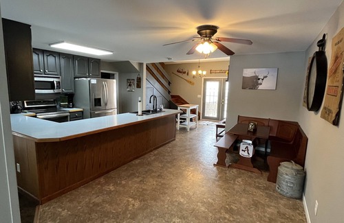 Republic County House | Large house surrounded by farm land along the Republican River.