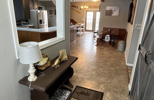 Republic County House | Large house surrounded by farm land along the Republican River.