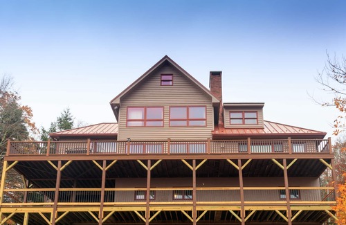 Banner Elk House | Large house with a million Dollar view and hot tub and optional Club access.