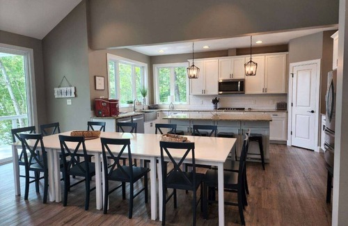Big Creek House | Large Lakefront home w/Private Dock in Big Creek, beautiful views!
