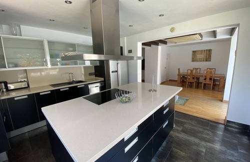 Sant Antoni de Portmany Villa | Large Modern Villa, Private Pool & Garden, Close to San Agustin & San Antonio