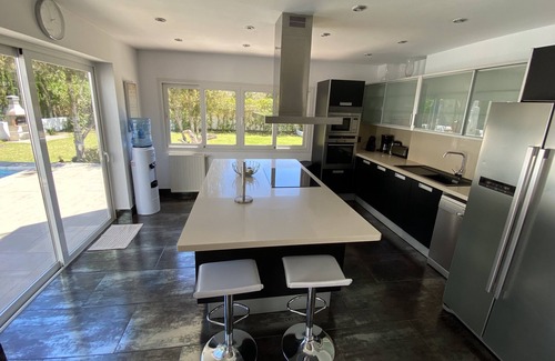 Sant Antoni de Portmany Villa | Large Modern Villa, Private Pool & Garden, Close to San Agustin & San Antonio