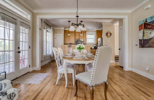 Olivia Beach House | Large Olivia Beach Tri-Level has Three Gathering Spaces, Pool and Beach Access!