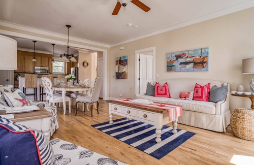 Olivia Beach House | Large Olivia Beach Tri-Level has Three Gathering Spaces, Pool and Beach Access!