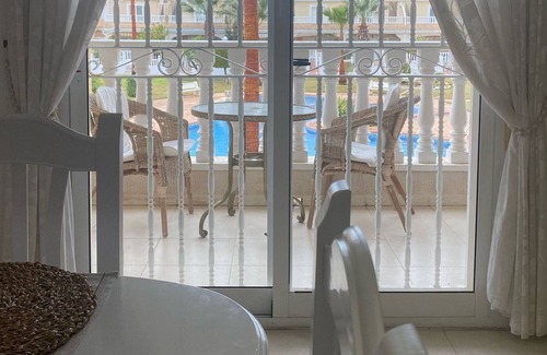 Los Alcazares Apartment | Large, pool facing air conditioned 3 bed apartment. Car not needed