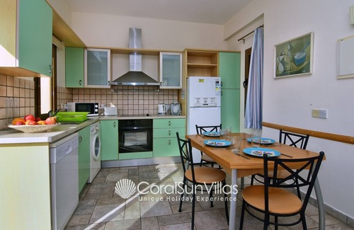 Pegeia Villa | Large Pool & Garden, Billiard, Peaceful Area, Near to the Sea, Coral Bay Paphos