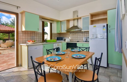 Pegeia Villa | Large Pool & Garden, Billiard, Peaceful Area, Near to the Sea, Coral Bay Paphos