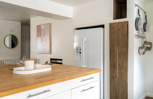 Kitchener Apartment | Large private deck near downtown