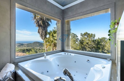 Sant Agusti des Vedra Villa | Large renovated luxury villa with spectacular views very private 6 bd pool