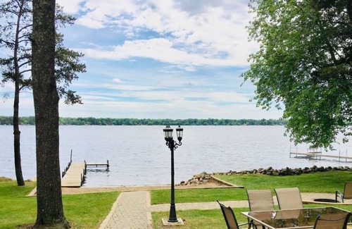 Fort Ripley Township House | Large Sandy Beach House, with boat rental option! 4 bedroom, 3 bath, sleeps 12