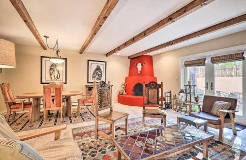Northeast Santa Fe House | Large Santa Fe Townhouse with Private Patio!