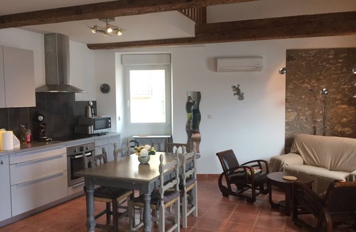 Banyuls-sur-Mer Apartment | Large T2 duplex with character, all comfort, exceptional sea view