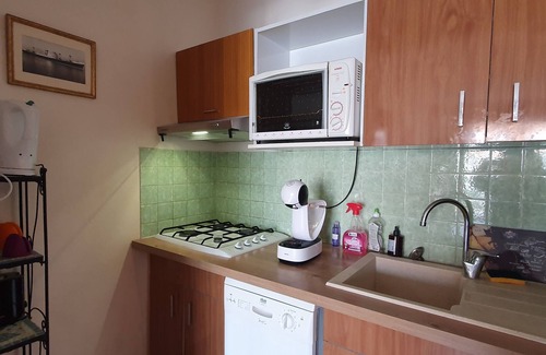 Villers-sur-Mer Apartment | Large T2 with loggia sea view, 80 m from the supervised beach and the Paleoscope