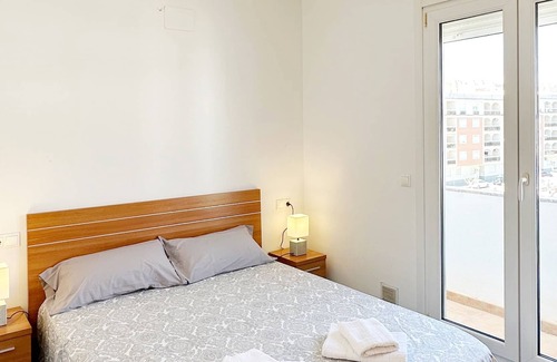 Benicarlo Apartment | Large terrace next to the beach