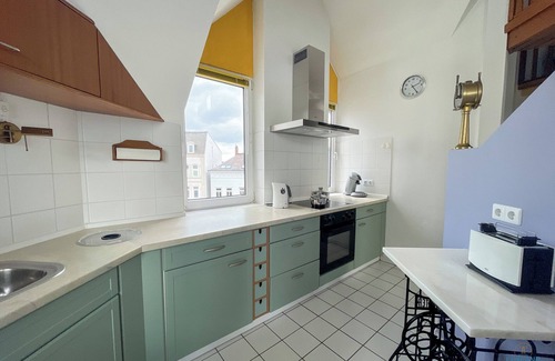 Cuxhaven Apartment | Large two-level apartment with first-class harbor view