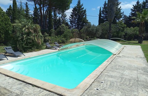 Montescot House | Large villa with 11x5m pool in 7700 M2 grounds. Veranda and multiple terraces.